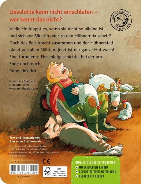 Produktbild: Lieselotte bleibt wach