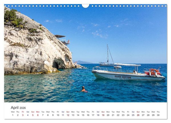 Produktbild: Zakynthos - the Lovely Island (Wall Calendar 2026 DIN A3 landscape), CALVENDO 12 Month Wall Calendar