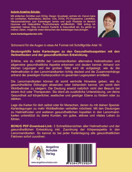 Produktbild: Kartenlegen lernen mit 40x LENORMAND POWER Gesundheit & Heilmethoden