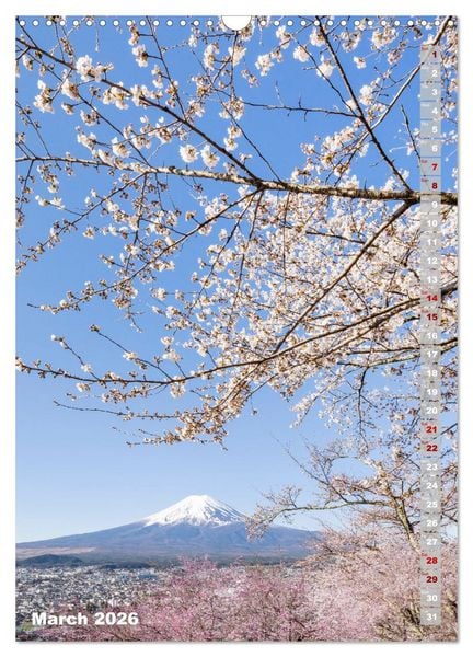 Produktbild: THE MAGIC OF JAPAN Charming impressions (Wall Calendar 2026 DIN A3 portrait), CALVENDO 12 Month Wall Calendar