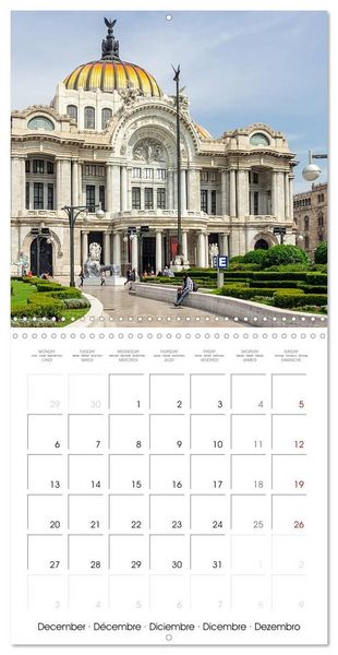 Produktbild: COLOURS OF MEXICO (Wall Calendar 2027 12 &times; 12 Inch) CALVENDO 12 Month Wall Calendar