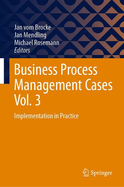 Produktbild: Business Process Management Cases Vol. 3