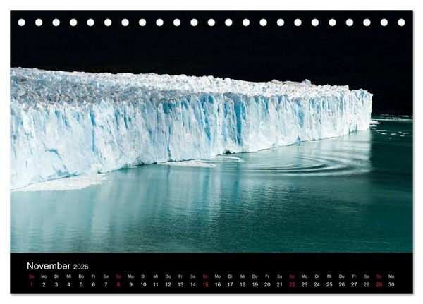 Produktbild: Patagonien 2026 Highlights von Manuela Seiler (Tischkalender 2026 DIN A5 quer), CALVENDO Monatskalender