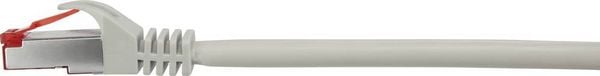 Produktbild: Renkforce RF-4724260 RJ45 Patchkabel CAT 6 S/FTP 15.00 m Grau mit Rastnasenschutz, vergoldete Steckkontakte, Flammwidrig 1 St.