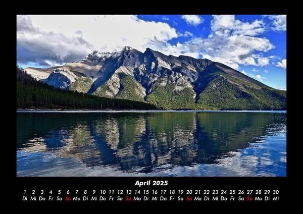 Produktbild: Bergige Welten 2025 Fotokalender DIN A3