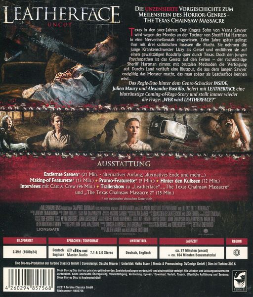 Produktbild: Leatherface - Uncut (Softbox)