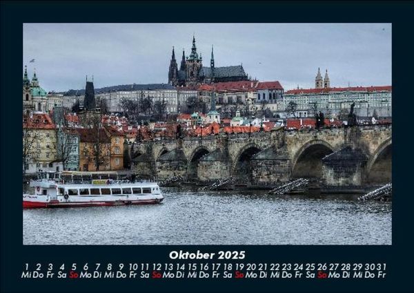 Produktbild: Prag 2025 Fotokalender DIN A5