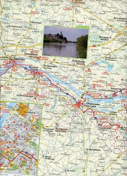 Produktbild: EuroVelo 6 (Atlantic - Basel) 1:100 000