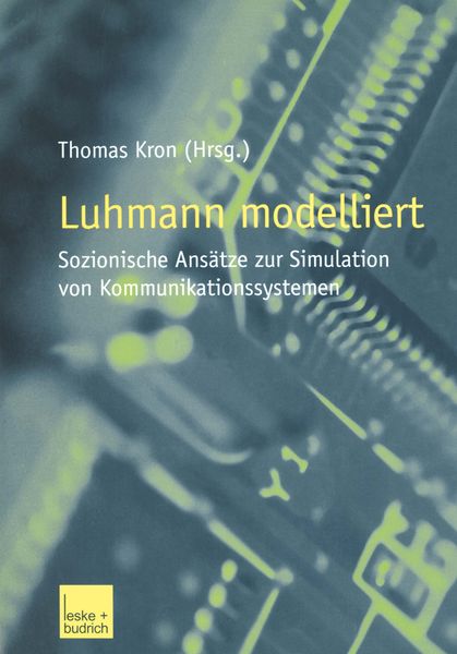 Produktbild: Luhmann modelliert