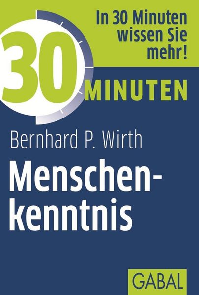 Produktbild: 30 Minuten Menschenkenntnis