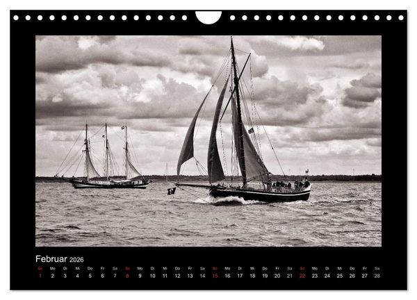Produktbild: Segelschiffe auf der Ostsee (Wandkalender 2026 DIN A4 quer), CALVENDO Monatskalender