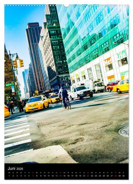Produktbild: New York - Blickwinkel (Wandkalender 2026 DIN A2 hoch), CALVENDO Monatskalender