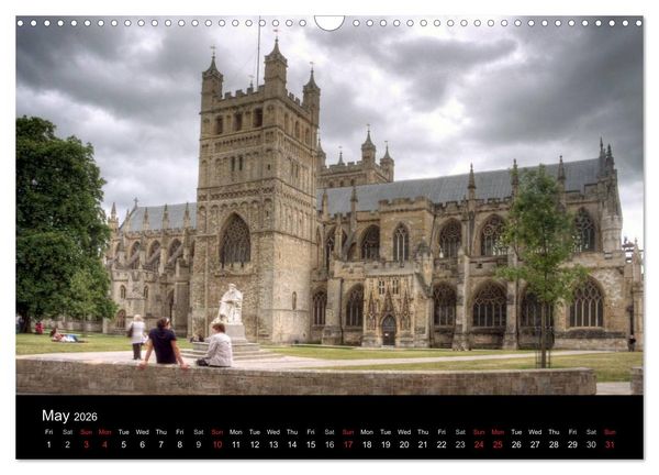 Produktbild: Anglican Cathedrals (Wall Calendar 2026 DIN A3 landscape), CALVENDO 12 Month Wall Calendar