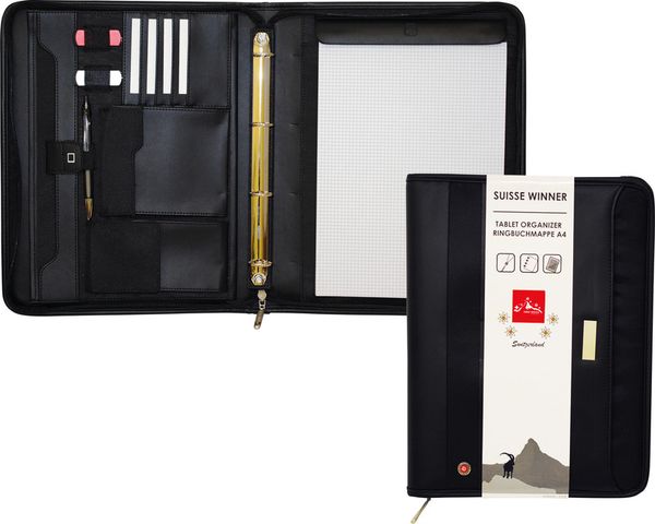 Produktbild: Multifunktions Tablet Organizer Suisse Winner Plus, schwarz