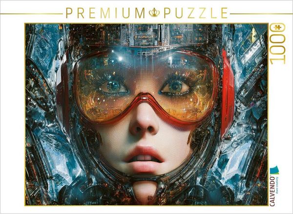 Produktbild: CALVENDO Puzzle Ein Motiv aus dem Kalender Fantasie Welten - Science Fiction | 1000 Teile Lege-Gr&ouml;&szlig;e 64x48cm Foto-Puzzle f&uuml;r gl&uuml;ckliche Stunden