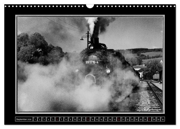 Produktbild: Die Pre&szlig;nitztalbahn (Wandkalender 2026 DIN A3 quer), CALVENDO Monatskalender