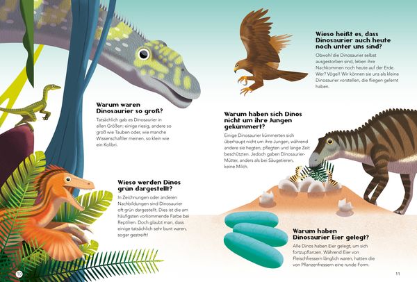 Produktbild: Dinosaurier. Frage- und Antwortbuch, mit 200 Fragen zu spannenden Naturthemen (200 Fragen & Antworten)