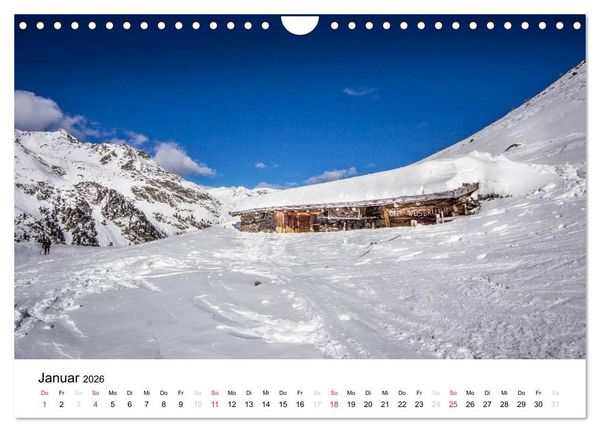 Produktbild: Almen im Ultental (Wandkalender 2026 DIN A4 quer), CALVENDO Monatskalender