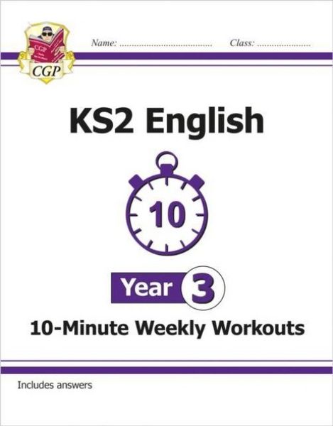 Produktbild: KS2 Year 3 English 10-Minute Weekly Workouts