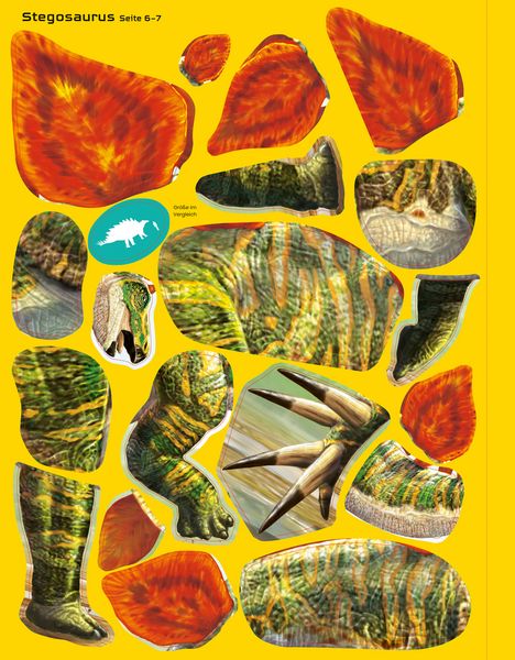Produktbild: Der gro&szlig;e Stickerspa&szlig;: Spektakul&auml;re Dinosaurier