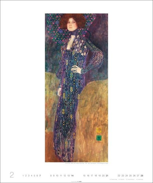 Produktbild: Gustav Klimt Edition Kalender 2027