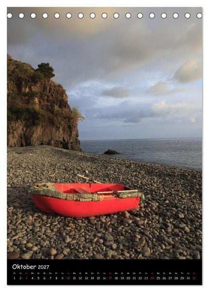 Produktbild: MADEIRA (Tischkalender 2027 DIN A5 hoch), CALVENDO Monatskalender
