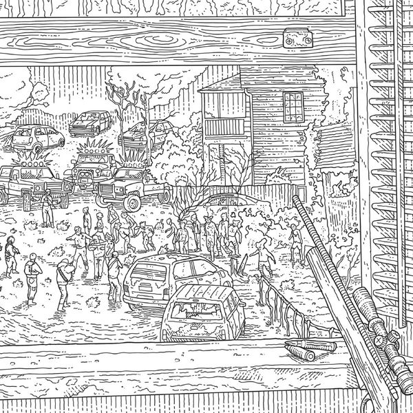 Produktbild: The Last of Us Unofficial Coloring Book