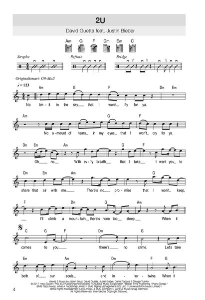 Produktbild: Hitbook 2 - 100 Charthits f&uuml;r Gitarre