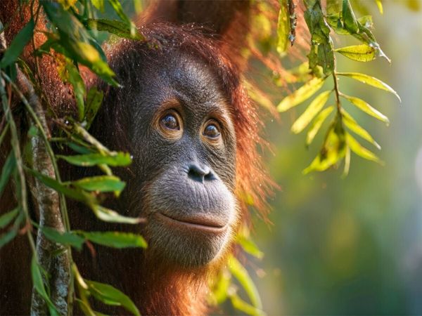 Produktbild: CALVENDO Puzzle Was wird dieser Orang-Utan als n&auml;chstes tun? | 1000 Teile Lege-Gr&ouml;&szlig;e 64x48cm Foto-Puzzle f&uuml;r gl&uuml;ckliche Stunden