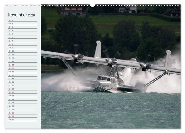 Produktbild: Faszination Wasserflugzeuge (hochwertiger Premium Wandkalender 2026 DIN A2 quer), Kunstdruck in Hochglanz