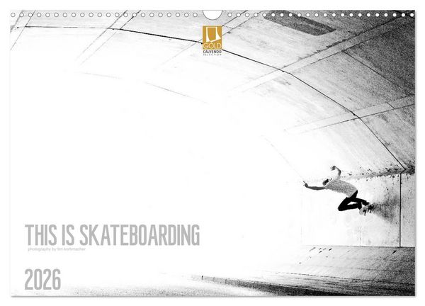 Produktbild: THIS IS SKATEBOARDING 2026 (Wandkalender 2026 DIN A3 quer), CALVENDO Monatskalender