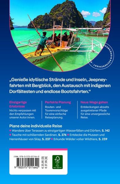 Produktbild: LONELY PLANET Reisef&uuml;hrer Philippinen