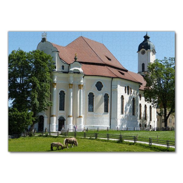 Produktbild: Lais Puzzle Steingaden Allg&auml;u 1000 Teile