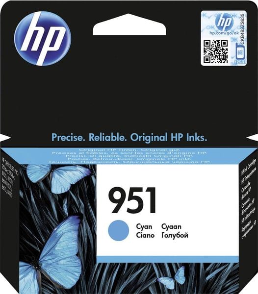 HP 951 Druckerpatrone Original Cyan CN050AE Tinte