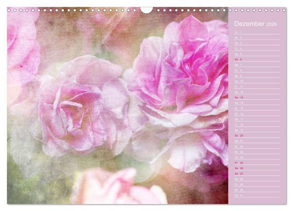 Produktbild: Romantische Rosen (Wandkalender 2026 DIN A3 quer), CALVENDO Monatskalender