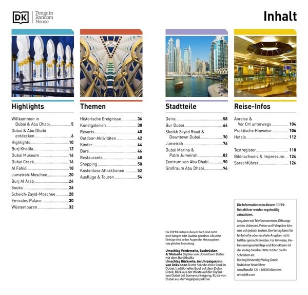 Produktbild: TOP10 Reisef&uuml;hrer Dubai & Abu Dhabi