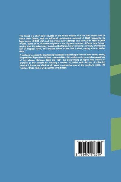 Produktbild: The Purari &mdash; tropical environment of a high rainfall river basin