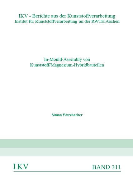 Produktbild: In-Mould-Assembly von Kunststoff/Magnesium-Hybridbauteilen