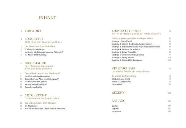Produktbild: Die Longevity-Food-Formel