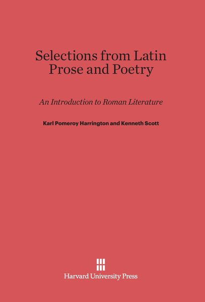 Produktbild: Selections from Latin Prose and Poetry