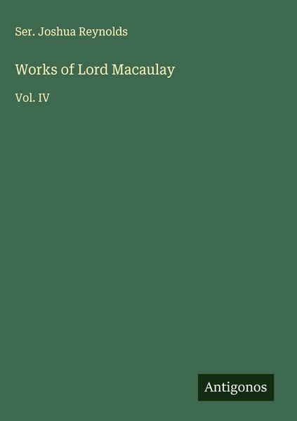 Produktbild: Works of Lord Macaulay