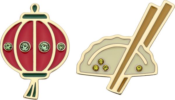Produktbild: Moleskine Country Pins China (2er-Set), Laterne + Dumpling
