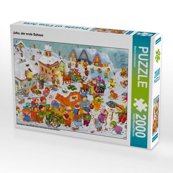 Juhu, der erste Schnee (Puzzle)