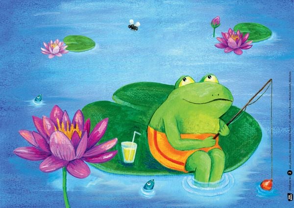 Produktbild: Quacki, der kleine freche Frosch. Kamishibai Bildkartenset