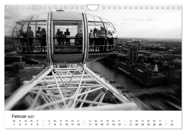 Produktbild: London (Wandkalender 2027 DIN A4 quer), CALVENDO Monatskalender