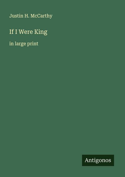Produktbild: If I Were King