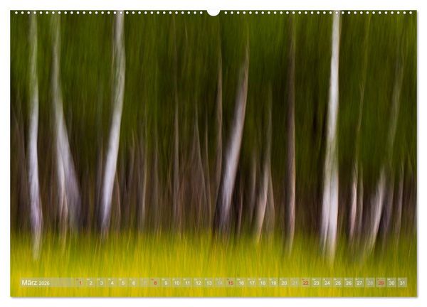 Produktbild: Atelier Wald - gemalt mit Licht (hochwertiger Premium Wandkalender 2026 DIN A2 quer), Kunstdruck in Hochglanz