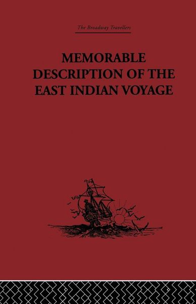Produktbild: Memorable Description of the East Indian Voyage
