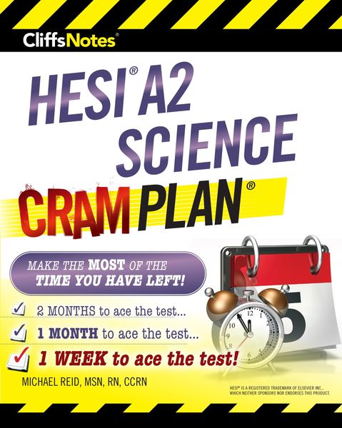 Produktbild: CliffsNotes HESI A2 Science Cram Plan