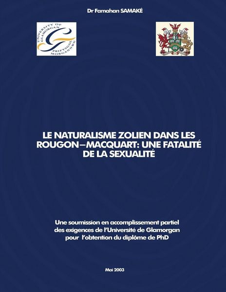 Produktbild: Le Naturalisme Zolien Dans Les Rougon-Macquart